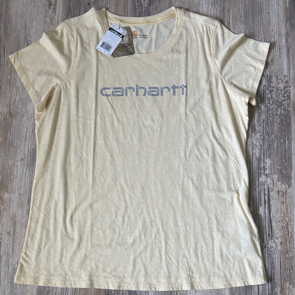 Carhartt Women's Soft Yellow Tee